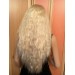 Волнистый длинный парик с челкой золотистый блонд