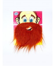 Борода на блистере (Цв: Красный )